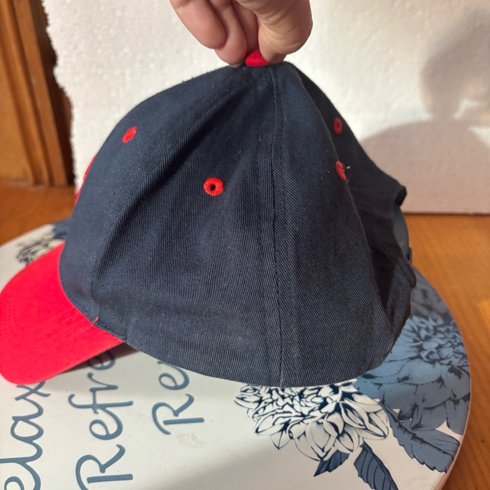 Boston Red Sox Kids Baseball Hat Red & Black Vintage Style - Picture 6 of 14